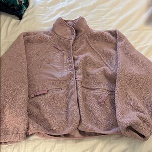 Free People Movement Hit the Slopes Fleece Jacket.